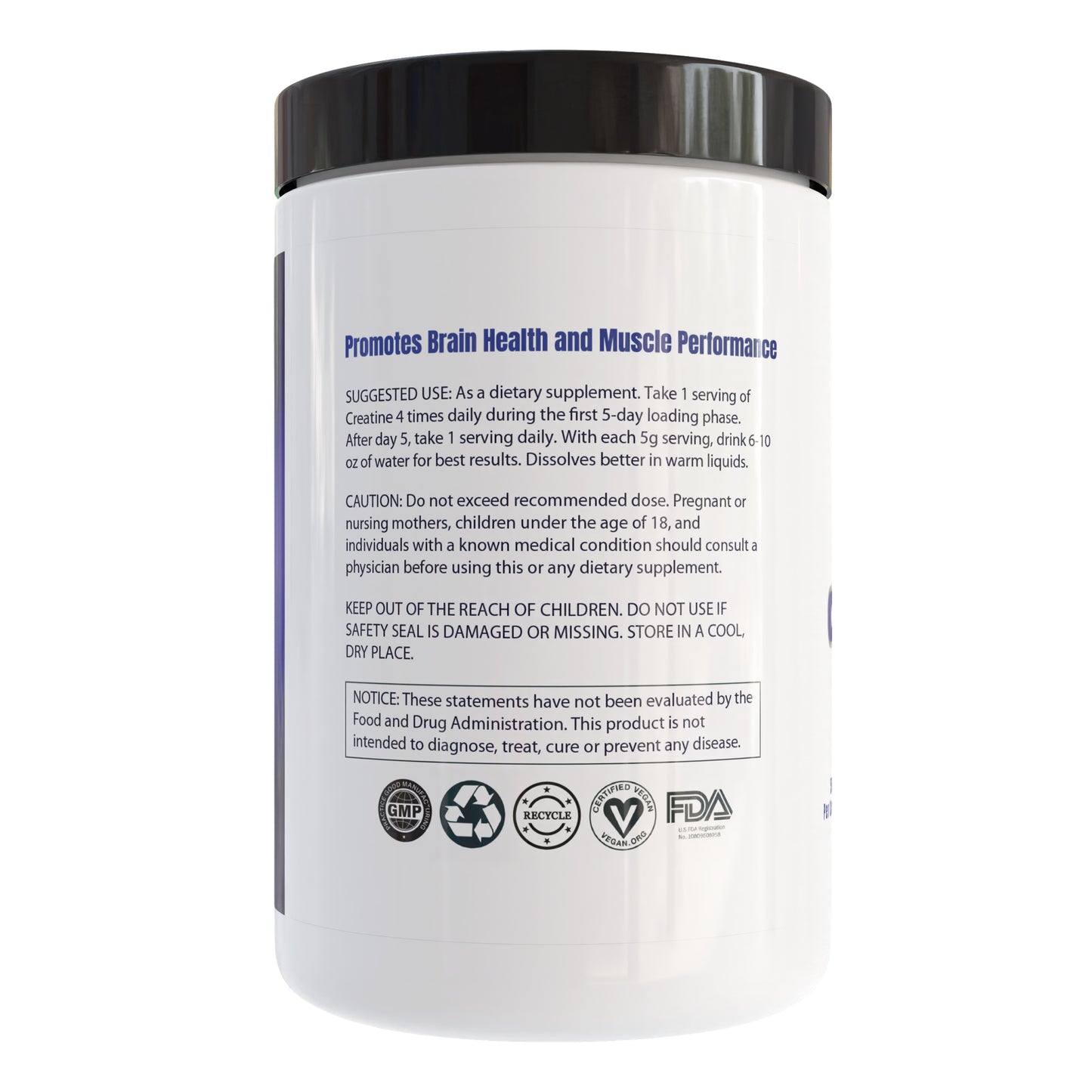 ATO Health- Creatine Monohydrate Micronized Powder 500g