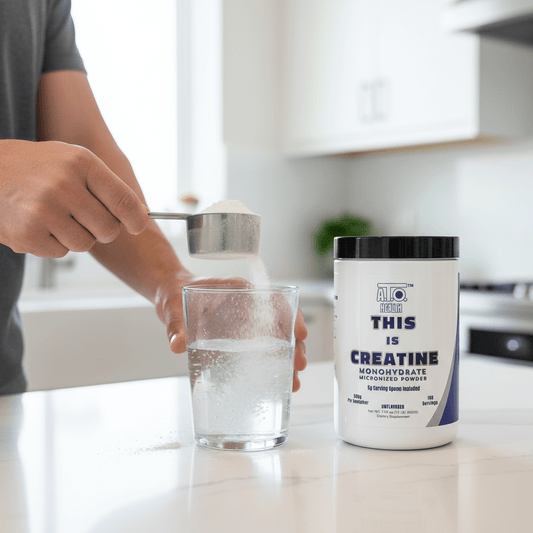 Creatine Monohydrate Micronized Powder: Brain and Bone Health, Muscle Performance: Blog 1