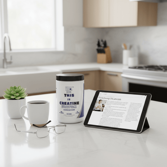 The Science Behind Creatine Monohydrate: Research-Backed Benefits for Strength, Brain & Aging
